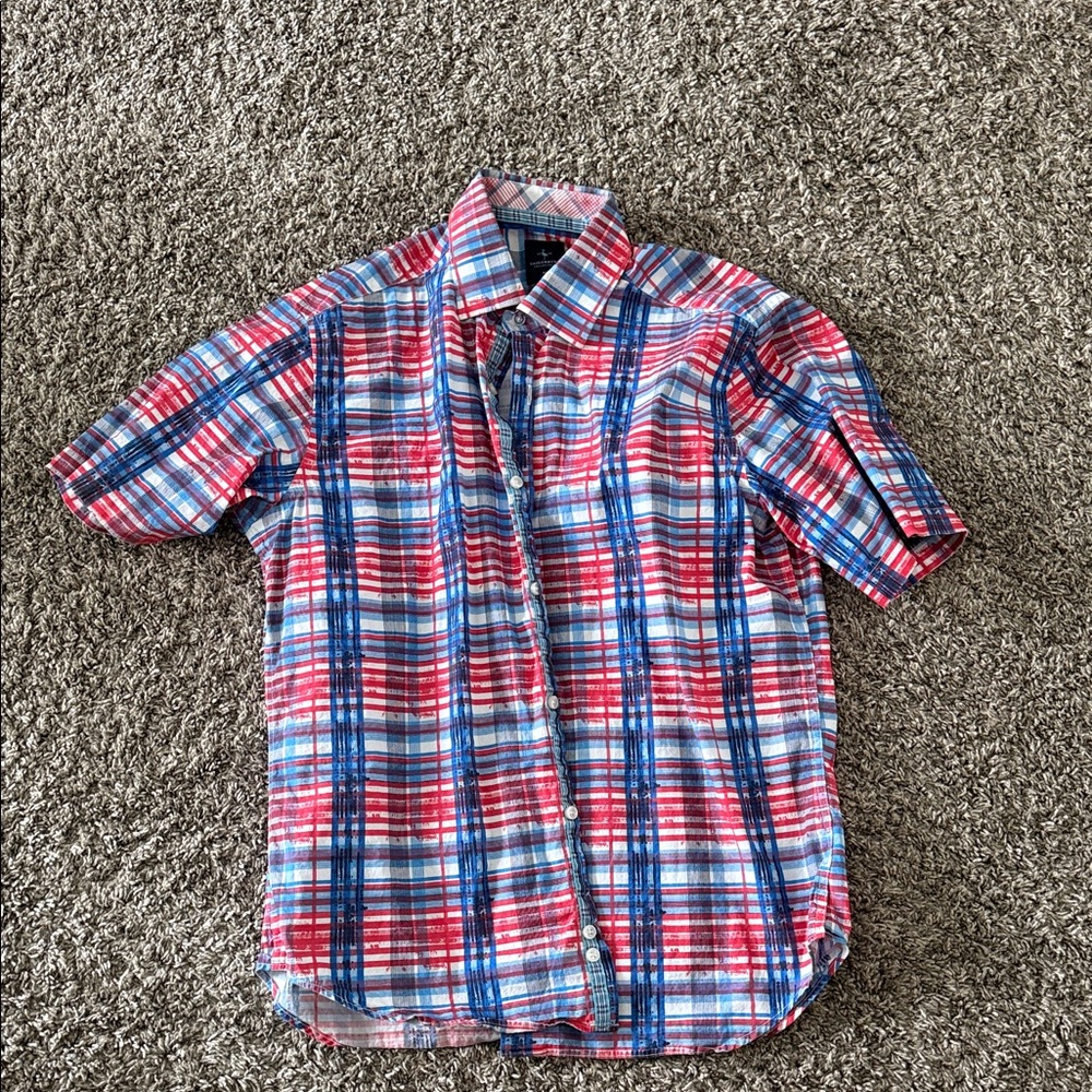 Red and Blue Plaid Shirt